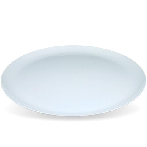Sovereign White Plastic Round Tray, 18