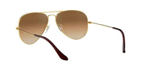 Ray-Ban RB3025L AVIATOR Óculos de Sol Unissex Ouro