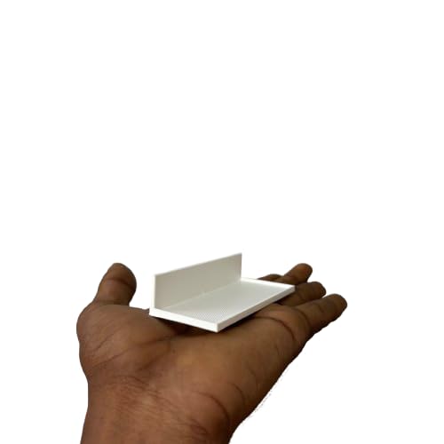 Portable Mini Display Stand, White color car Holder, 1:64 diecast car ...