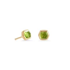 18K GOLD VERMEIL - PERIDOT