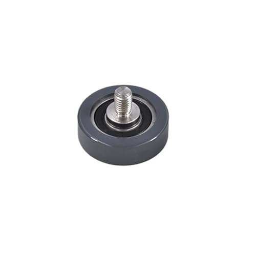 Roulement moulé en polyuréthane PU600240-12C1L12M10 galet de guidage fileté M10