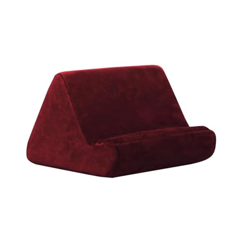Soporte de cojín de espuma viscoelástica para tableta y teléfono para soporte de entretenimiento estable y relajado