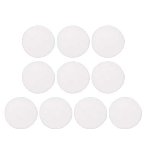 OSALADI Wiederverwendbare Baumwoll Wattepads 8cm Waschbare Make Up Entferner Pads für Gesichtsreinigung und Hautpflege Sanfte Reinigung Reisegröße 10 Stück