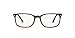 Persol PO3189V Rectangular Prescription Eyewear Frames, Striped Grey/Gradient Brown/Demo Lens, 53mm