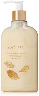 Thymes - Goldleaf Perfumed Body Wash with Pump - Luxury Floral Shower Gel for Women - 9.25 oz