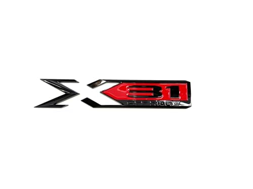 Placa X31 Off Road con acabado 3D de alta resistencia para GMC Sierra