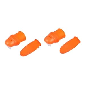 Yardwe 2 Stuks Oogst Plant Duimsnijder Voor Tuinieren Vingerplant Fruitsnijder Duim Scheidingsteken Tuinieren Duim Mes Snoeimes Fruit Plukken Tuin Gereedschap Groente Bes