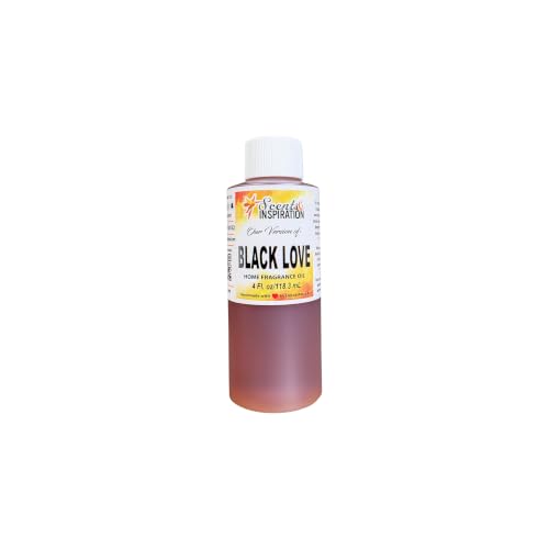 Black Love Home Fragrance Oil by Scents & Inspiration | Incense Oil for Warmers | Great for Freshening Any Space | 4 fl oz