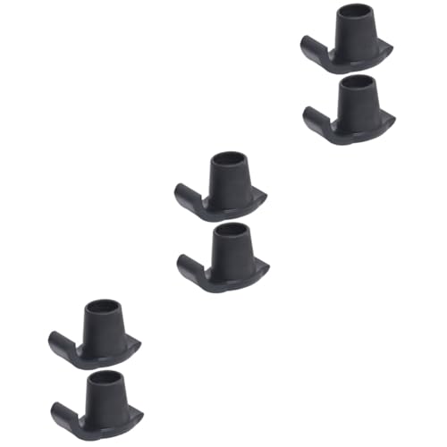 MOLUCKFU 3sets Walker Ski Glides Elderly Walker Accessories Ski Glide Covers for Walkers 2pcs*3