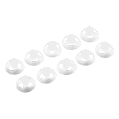 Dômes pour appareils auditifs, embouts auditifs pour appareils auditifs Installation simple 10PCS respirant antistatique détachable monocouche pour ménage pour appareil auditif(7 mm) Cover