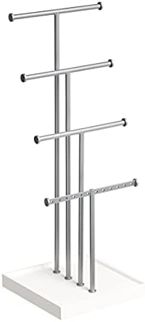 Amazon Basics Spinning Jewellery Tree Stand - Black