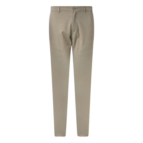 Image of BASICS Premium Cotton Stretch Formal Trousers for Men | Office Pants