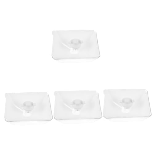 Réservoir de collecte huile pour hotte matériau facile à nettoyer lot de 4