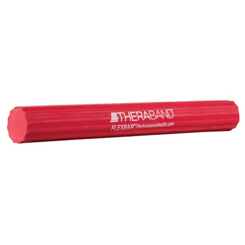 THERABAND FlexBar, Tennis Elbow Therapy Bar, Relieve Tendonitis Pain &