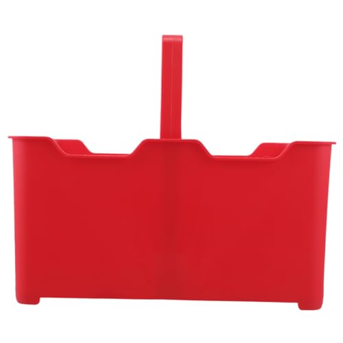 Zerodeko Cestas De Cerveza Comerciales Portátiles Caja para Botellas De Bebidas Cestas para Cerveza De Plástico con Asa para Bares Karaokes y Fiestas Vino y Otras Bebidas