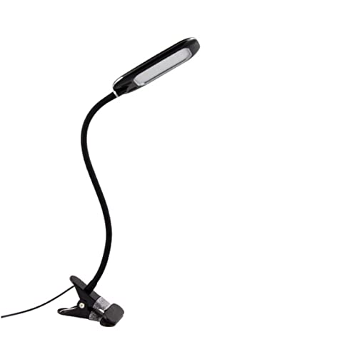Homoyoyo Clip-on Lamp Led Book Light 3 Brightness Levels Flexible for Bed Reading Travel