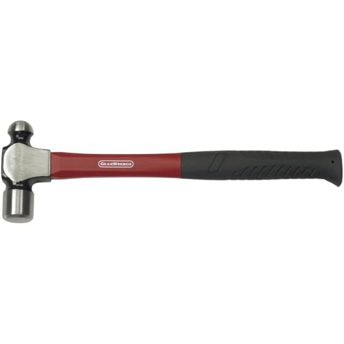 GEARWRENCH Ball Pein Hammer with Fiberglass Handle, 24 oz. - 82252