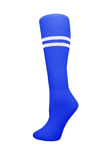 Winterlace Kids Soccer Socks, 6 Pairs For Boys Girls, Youth Knee High Athletic Sports Football Gym School Team Pack Children (As1, Alpha, S, Regular, Royal Blue) #TOP5
