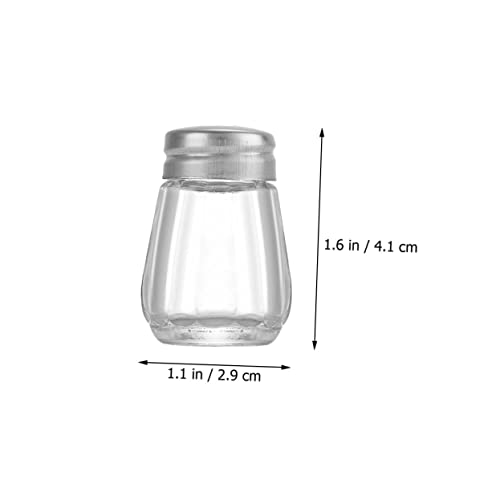 Mini flacon d'épices en verre compact pour pique-nique et BBQ - 4