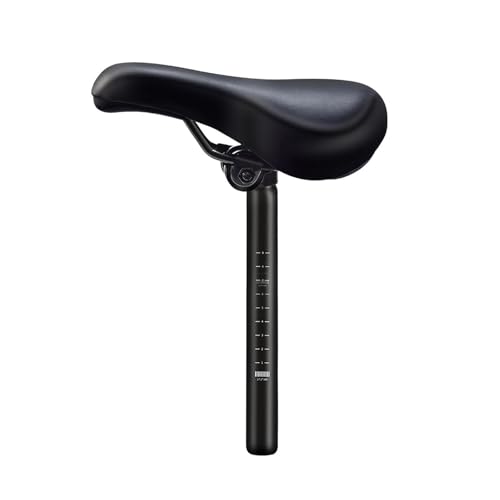 Selle de vélo pour enfants avec tige de selle 27.2mm et siège de rechange en cuir PU