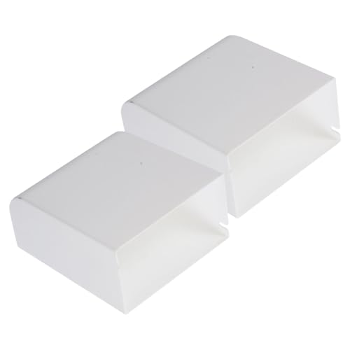 WRITWAA 2 piezas Caja Organizadora Pared Soporte Adhesivo para Teléfono Móvil Almacenamiento Práctico para Oficina y Hogar Ahorro Espacio Instalación Fácil Color Blanco
