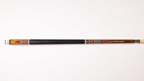 Taco de billar Stryker ST-03 2 piezas cuero negro 12.5mm miniatura 3