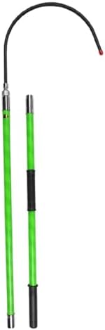 High Voltage Insulated Rescue Hook Set - 4 Pcs Detachable Emergency Electrocution Safety Rods (3ft, 6ft, 10ft) for Electrical Splicing - Life-Saving Tools (10kV)