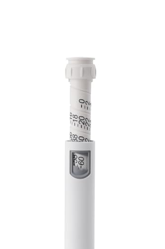 1 Pack Disposable Peptide Pen | Adjustable 0–60 Unit Dial | Includes Empty 3ml Cartridge | White