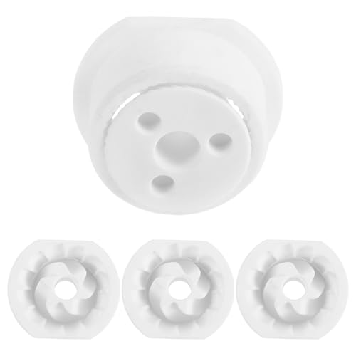 PAMINGONO 4 Pezzi Nucleo di Macinazione in Ceramica di Allumina per Macinapepe e Macinasale Ricambio Resistente All’Usura Facile da Sostituire Accessori per Macinapepe Fai da Te Adatti a