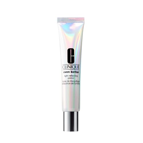 Clinique Even Better Light Reflecting Face Primer con vitamina C e acido ialuronico, per tutti i tipi di pelle | Idratante, leggero e finish illuminante