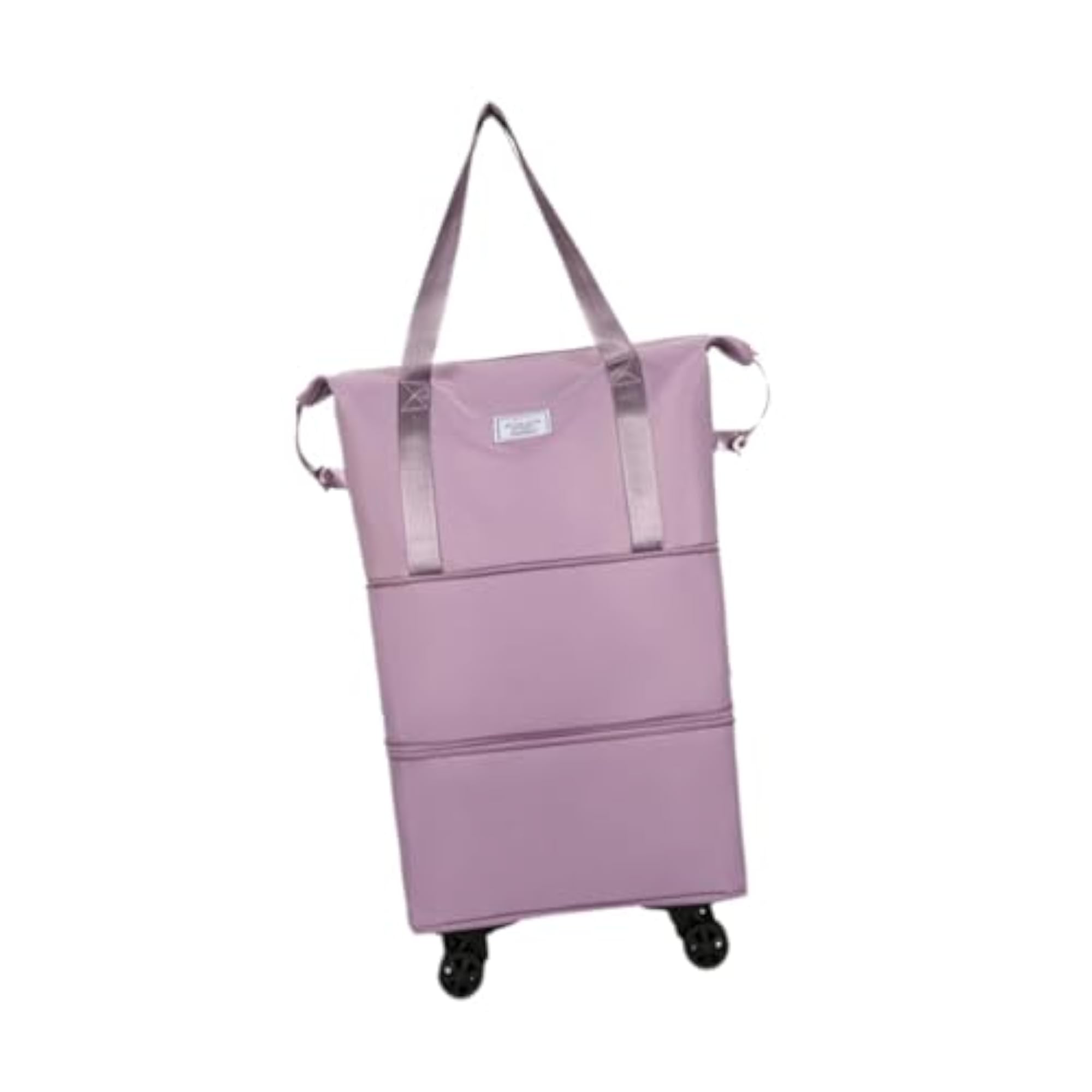 Foldable Travel Duffel Bag with Wheels, Expandable Design