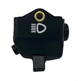 2 Stück Motorrad-Lenkerschalter Lichtanzeiger Steuerungssatz kompatibel mit Simson S50 S51 KR51 Farbe Schnelle Installation Motorradteile