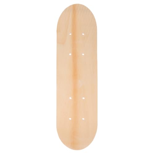 Blank Skateboard Deck for Boy Girl DIY Art Unfinished Maple Surface Construction for Painting and Graffiti for Creative Projects and Skateboard Replacement