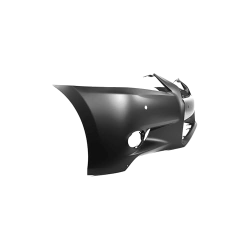 Image of FitParts Compatible with Lexus GS350 /GS450h 2013-2015 Front Bumper Cover | Primed, With Parking Sensor Holes, Sedan, Ready to Paint, OEM 521193A916, LX1000229