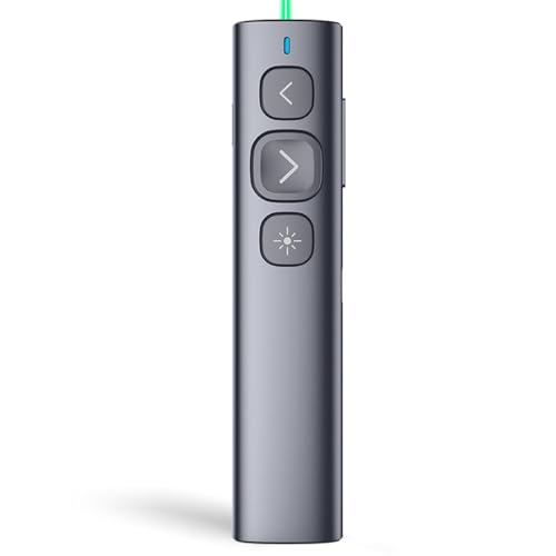 Norwii N95 Bluetooth Presentation Clicker with USB-A Receiver, PowerPoint Clicker