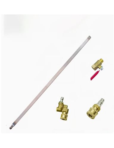 車用ラジエータークリーナーツール ? トラック、SUV用厚型高圧洗浄機アタッチメント ? エア&ウォーター両用、ロングリーチウォッシュロッド(120x2cmx5mm)