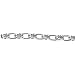10.75 in. x 50 ft. 3-0 Zinc Single Lock Chain