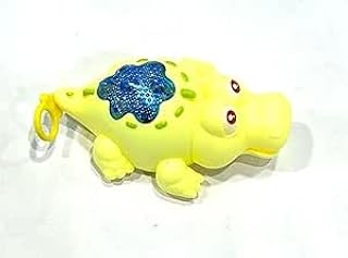 pull back crocodile with light (yellow)