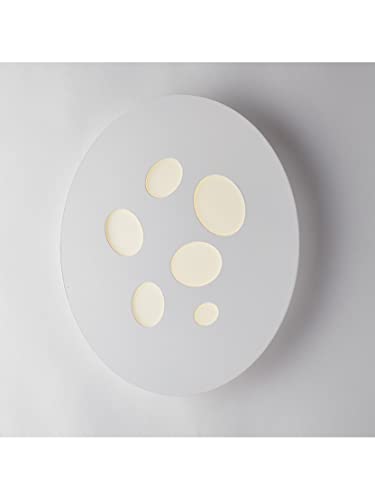 Plafonnier LED moderne lumière naturelle en aluminium blanc pour corriger l'éclairage du salon