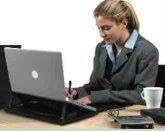 Laptop Stand Portable Lightweight Revolving Cooling Adjustable Holder 360 "