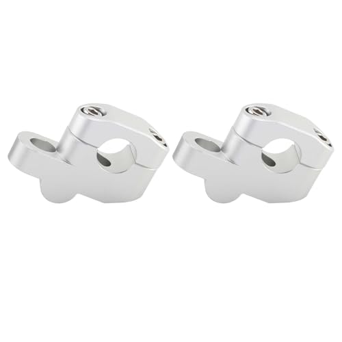 Réhausseur de guidon 25mm pour F800R 2015-2018, adaptateur de fixation argenté