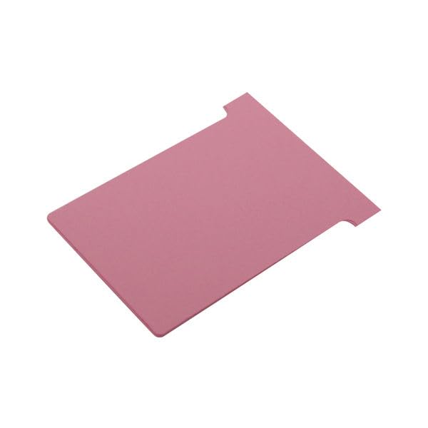 Nobo T-Card Size 3 80 x 120mm Red (Pack of 100) 2003003 + Free FINCHLEY Refill Pen (5)