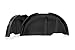 Rough Country Rear Wheel Well Liners for Toyota Tundra 2WD/4WD (2022-2025) - Heavy-Duty Rear Fender Liners for Mud & Debris Protection, Made in USA