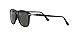 Persol PO9649S Aviator Sunglasses, Black/Green, 55 mm