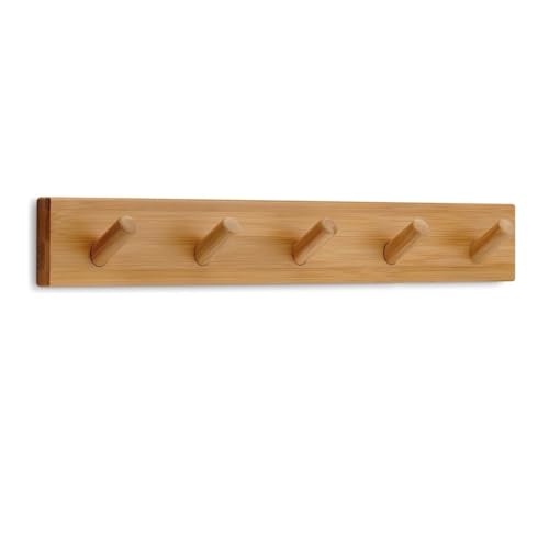 Perchero de pared con ganchos para ahorrar espacio en casa 2