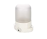 [page_title]-eliga Leuchte für Sauna mit mattierter Glaskuppel