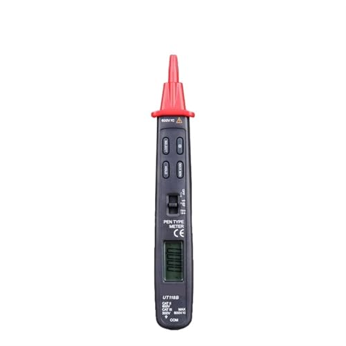 UT118B ペンタイプデジタルマルチメーター 3000カウント AC DC 電圧検出器 抵抗キャパシタンス メーター テスター 1個