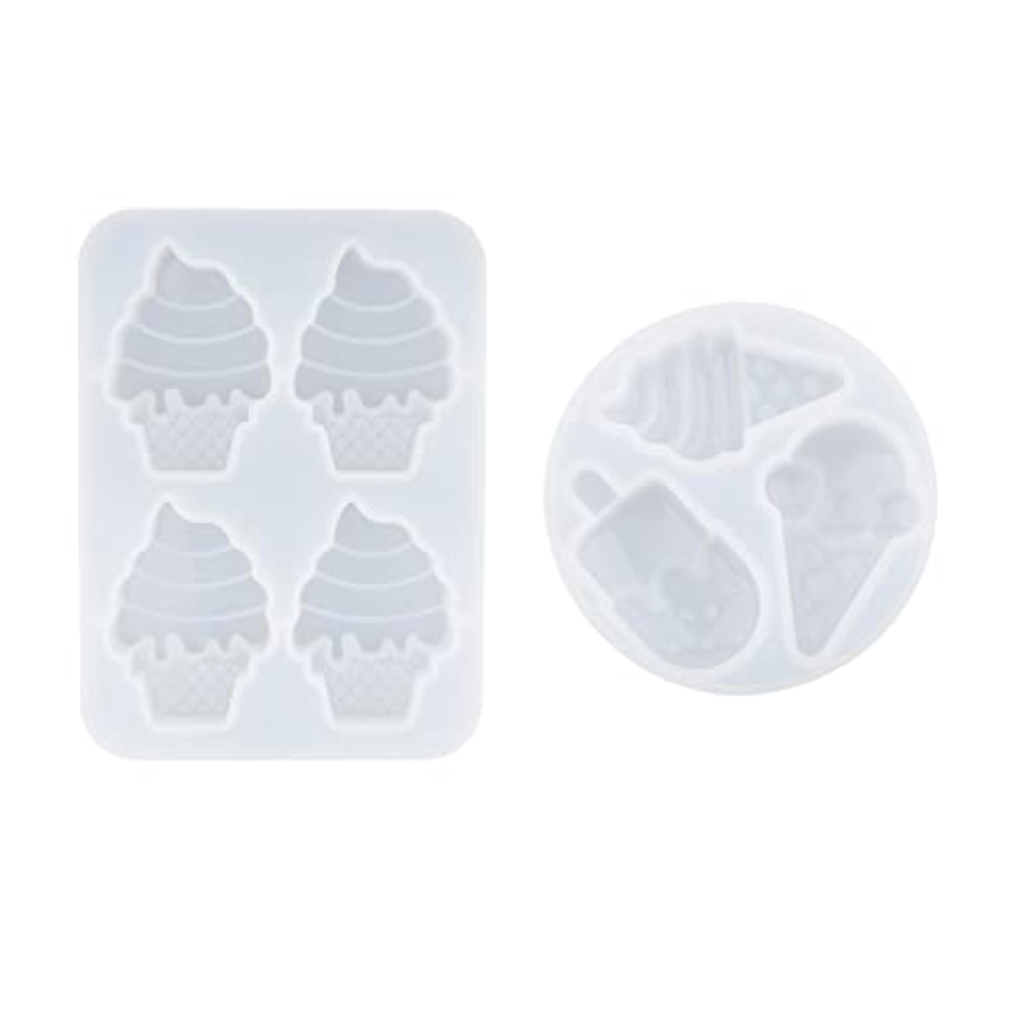 3pcs Silicone Ice Cream Mold for DIY Epoxy Resin