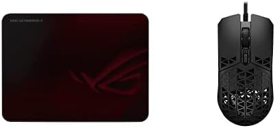 ASUS TUF Gaming M4 Air Lightweight Gaming Mouse & ASUS ROG Scabbard II Gaming Mouse Pad