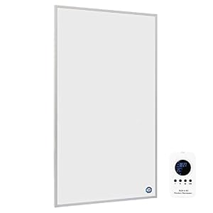 Hocosyme – Hocosyme Infrarotheizung mit Thermostat 1000 Watt, Infraroth